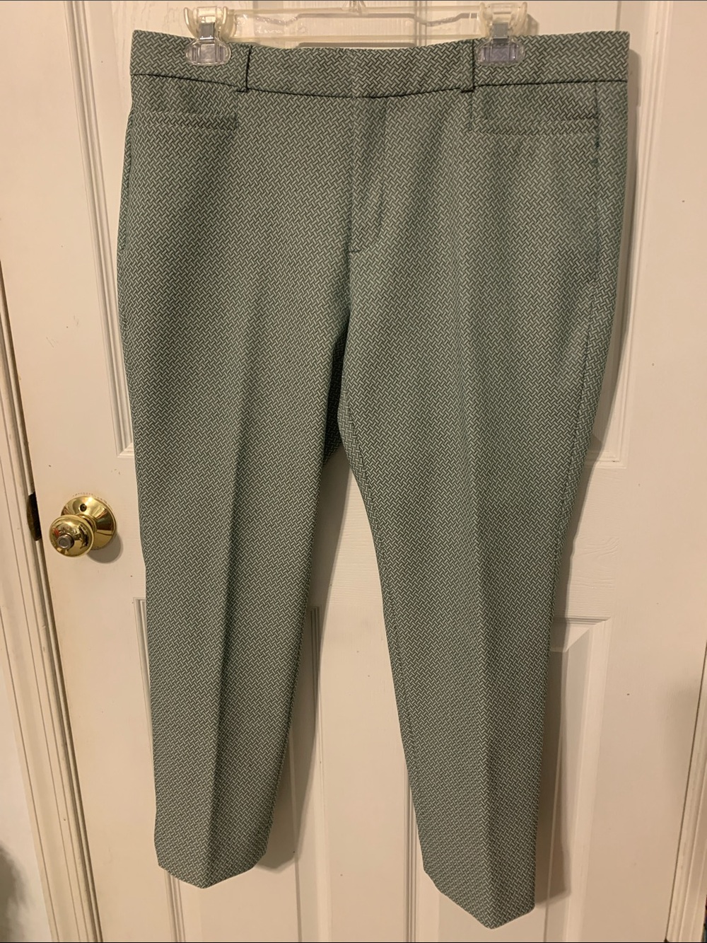 Banana Republic Factory Green Sloan Pants  12P